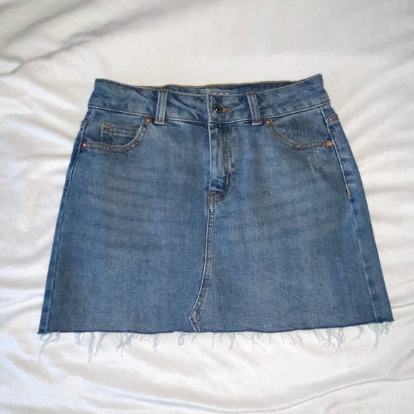 Denim miniskirt - Picture 2 of 10